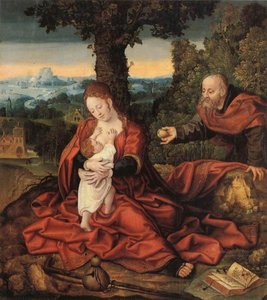 Barend van Orley Rest on the Flight into Egypt